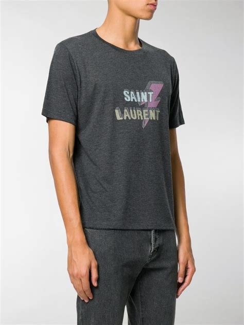 ysl lightning t shirt|Saint Laurent T.